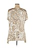 Ruby Rd. Tan Short Sleeve Top Size XL - photo 2