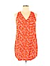 Old Navy 100% Rayon Orange Casual Dress Size XL - photo 1