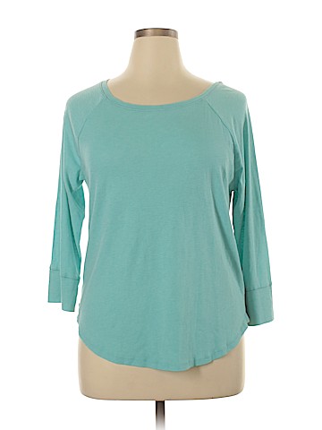 Mossimo 3/4 Sleeve T-Shirt (view 1)