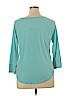 Mossimo 100% Cotton Blue 3/4 Sleeve T-Shirt Size XL - photo 2