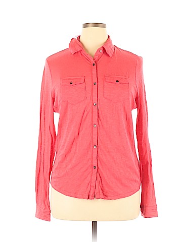 Aeropostale Long Sleeve Button-Down Shirt (view 1)