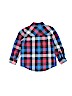 Old Navy 100% Cotton Red Long Sleeve Button-Down Shirt Size 3T - photo 2