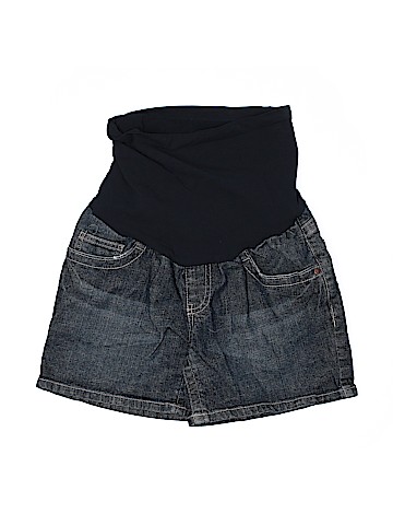 Indigo Blue Denim Shorts (view 1)