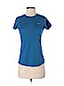 Nike 100% Polyester Blue Active T-Shirt Size S - photo 2