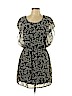 L8ter 100% Polyester Black Casual Dress Size L - photo 1