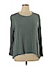 Ann Taylor LOFT Green Long Sleeve Top Size XL - photo 1
