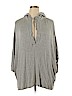 Ann Taylor LOFT Gray Pullover Hoodie Size XL - photo 1