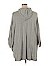 Ann Taylor LOFT Gray Pullover Hoodie Size XL - photo 2