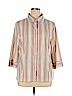 Apt. 9 Tan 3/4 Sleeve Blouse Size 1X - photo 1