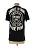 Victoria's Secret Pink 100% Cotton Black Active T-Shirt Size XS - photo 2