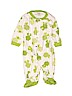 Carter's 100% Cotton White Long Sleeve Outfit 3-6 MO / 6 MO - photo 1