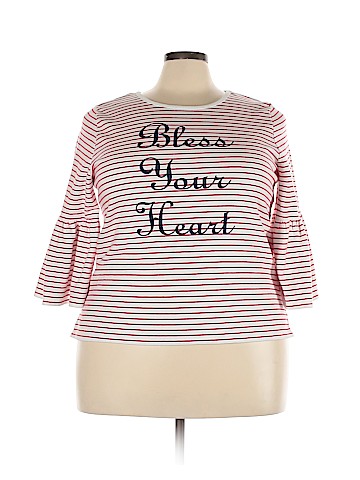 Draper James 3/4 Sleeve Top (view 1)