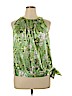 Apt. 9 100% Polyester Green Sleeveless Blouse Size XL - photo 1