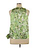 Apt. 9 100% Polyester Green Sleeveless Blouse Size XL - photo 2