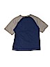 U.S. Polo Assn. 100% Cotton Color Block Blue Short Sleeve Henley Size 14 - 16 - photo 2