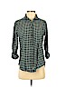 Hollister Green Long Sleeve Button-Down Shirt Size S - photo 1