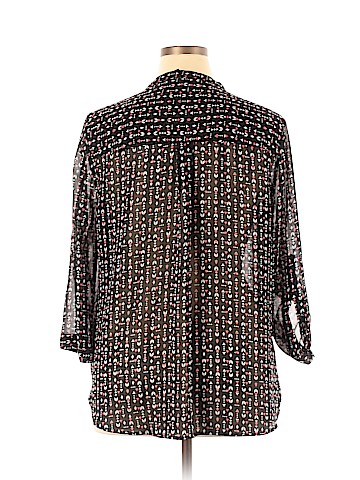 Maurices 3/4 Sleeve Blouse (view 2)