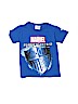 Marvel 100% Cotton Blue Short Sleeve T-Shirt Size XS (kids) - photo 1
