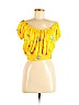 Forever 21 Yellow Short Sleeve Top Size M - photo 1