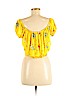 Forever 21 Yellow Short Sleeve Top Size M - photo 2