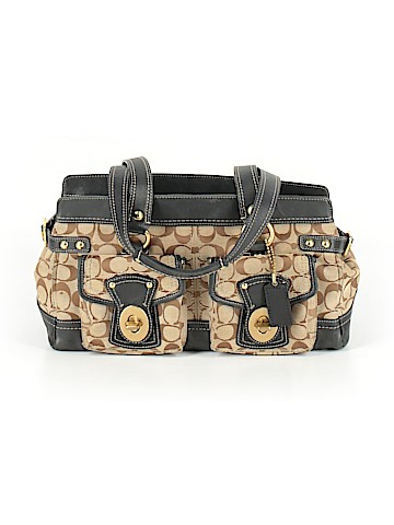 Coach Leather Satchel (view 1)