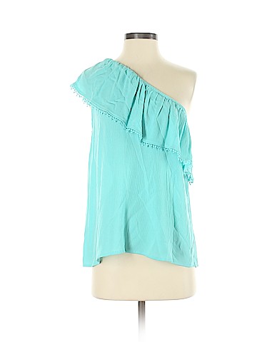 Mossimo Supply Co. Short Sleeve Blouse (view 1)