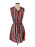 J for Justify 100% Polyester Red Casual Dress Size S - photo 1