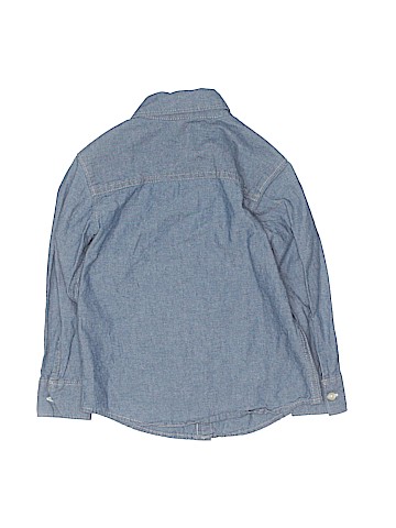 Carter's Long Sleeve Button-Down Shirt (view 2)