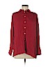 Filippa K 100% Viscose Red Long Sleeve Button-Down Shirt Size M - photo 1