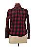 Girl Krazy 100% Cotton Red Long Sleeve Button-Down Shirt Size XL - photo 2