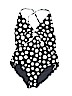 DKNY Black One Piece Swimsuit Size 14 - photo 1