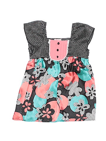 Candie's Short Sleeve Blouse (view 1)