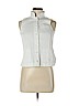 Worth New York White Sleeveless Button-Down Shirt Size 8 - photo 1