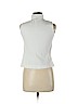 Worth New York White Sleeveless Button-Down Shirt Size 8 - photo 2