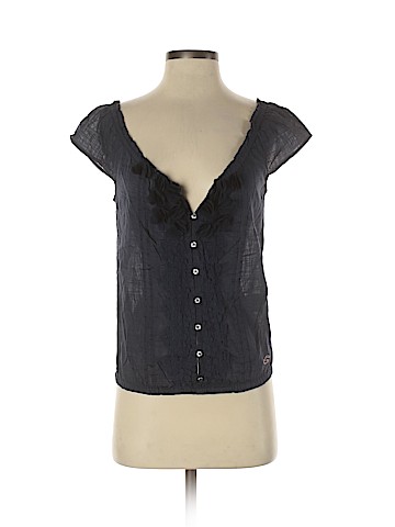 Hollister Short Sleeve Blouse (view 1)