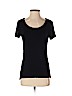 Elie Tahari 100% Micro Modal Black Short Sleeve Top Size S - photo 1