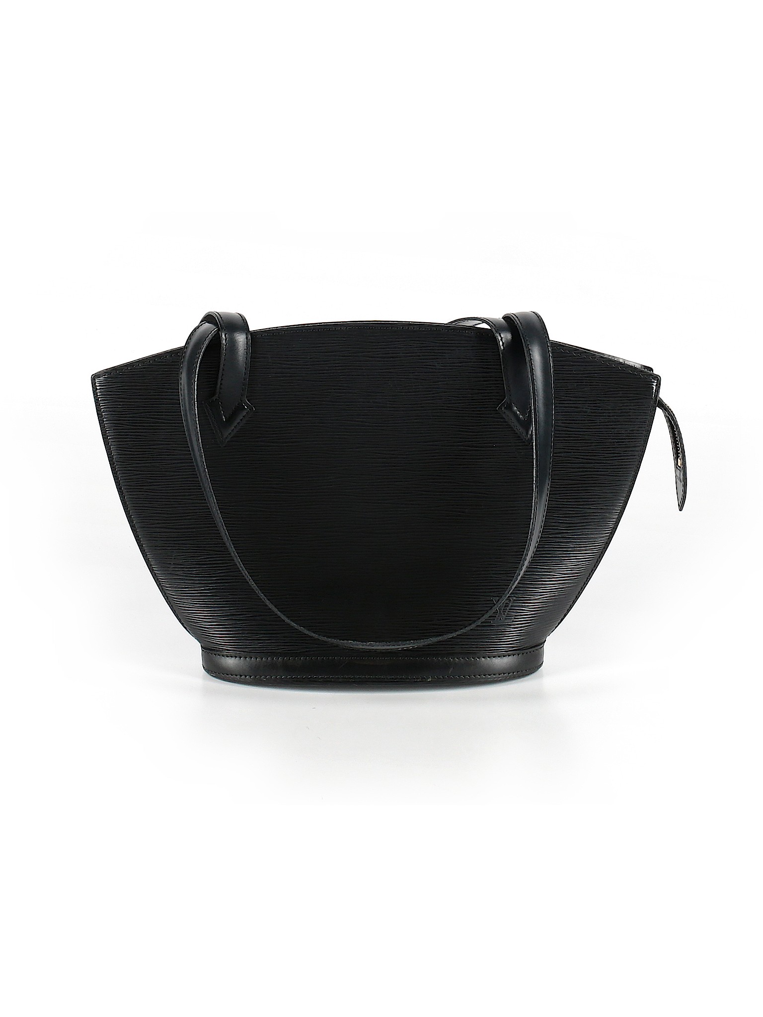 Louis Vuitton 100% Leather Solid Black Leather Shoulder Bag One Size - 69% off | thredUP