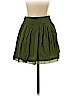 Hollister 100% Polyester Green Casual Skirt Size S - photo 2