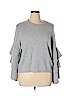 Who What Wear Gray Pullover Sweater Size 1X - photo 1