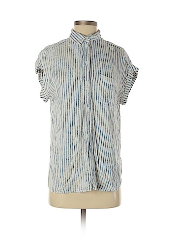 American Eagle Outfitters Short Sleeve Button-Down Shirt (view 1)