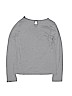 SO Gray Long Sleeve Top Size 12 - photo 2