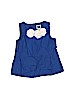 Janie and Jack 100% Cotton Blue Sleeveless Blouse Size 2T - photo 1