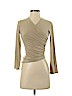 Armani Collezioni Tan Long Sleeve Top Size 4 - photo 1
