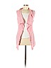 Love, Fire 100% Cotton Pink Cardigan Size M - photo 1