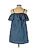 Charlotte Russe 100% Cotton Blue Casual Dress Size S - photo 2