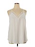 Unbranded 100% Polyester White Sleeveless Blouse Size XL - photo 1
