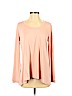 H by Hudson Pink Long Sleeve Top Size S - photo 1