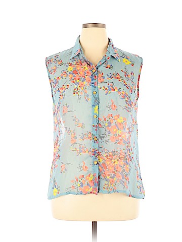 Lapis Sleeveless Blouse (view 1)