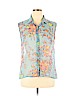 Lapis 100% Polyester Blue Sleeveless Blouse Size XL - photo 1