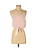Garage 100% Rayon Pink Sleeveless Blouse Size XS - photo 1